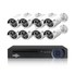 Hiseeu Hiseeu H5NVR-P8-612P 8CH 2MP/1080P PoE CCTV System (2TB HDD)
